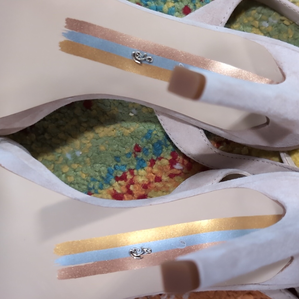 Sam Edelman Elegant Beige Women's Sandals - Picture 6 of 6